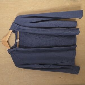 Athleta Girl Blueish Purple Hooded Sweater, Soft, Sz 12, Pockets, Casual Chic